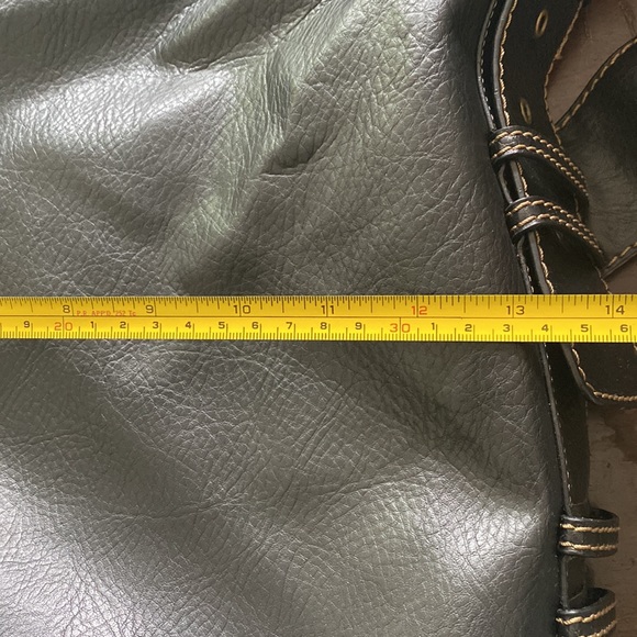 Aldo woman Black Weekend Tote Leather Bucket Style Shoulder Bag - Picture 8 of 10